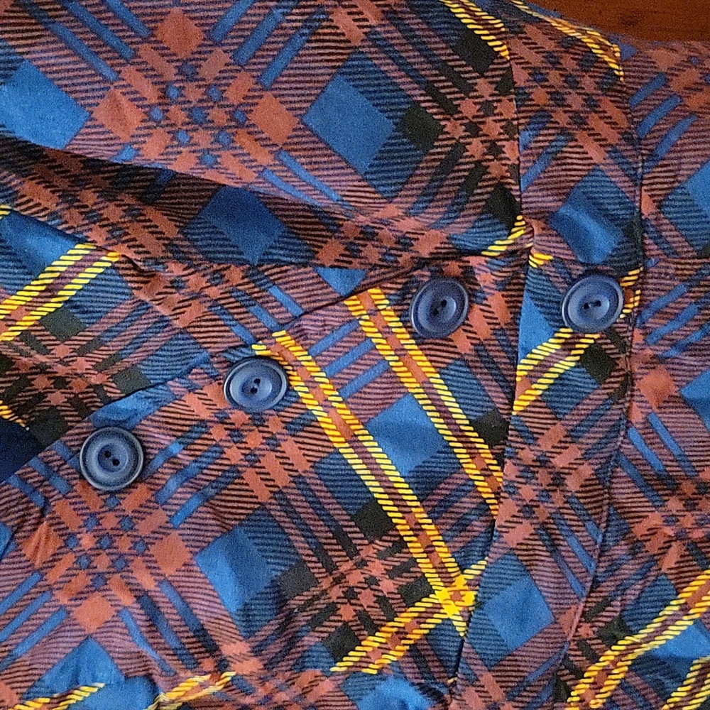 Modcloth | Sentimental Special Button Front Plaid… - image 6